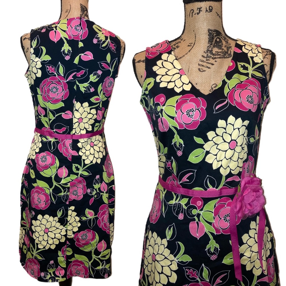 GUC Elementz Blooming Flowers Formal Sheath Dress - Picture 3 of 8